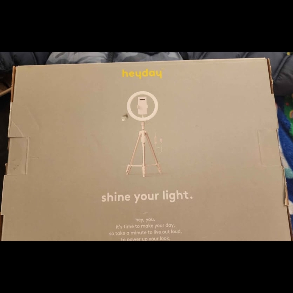 heyday Ring Light with Tripod - Rose Gold